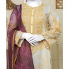 Ivory God Embroidered 3 Pc Suit