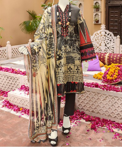 Balota 3 Pc Stitched Suit