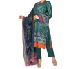 Classic Green 3 Pc Stitched Suit