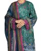 Classic Green 3 Pc Stitched Suit