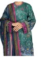 Classic Green 3 Pc Stitched Suit