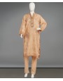 Beige Delight 3 Piece Stitched Suit