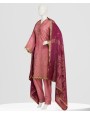 Rusty Rose 3 Piece Stitched Suit