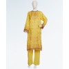 Sunshine Gold 3 Piece Stitched Suit