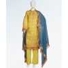 Sunshine Gold 3 Piece Stitched Suit