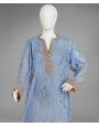 Persian Lilac 3 Piece Stitched Suit