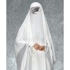 Fish Tail 2 Piece Set  Abaya-White