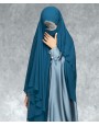 Fish Tail 2 Piece Set Abaya-Marine