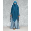 Fish Tail 2 Piece Set  Abaya-Marine