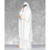 Jilbab 3 Piece Set - White