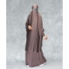 Jilbab 3 Piece Set - Cocoa