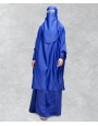 Jilbab 3 Piece Set - Blue