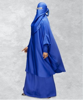 Jilbab 3 Piece Set - Blue
