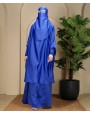 Jilbab 3 Piece Set - Blue 