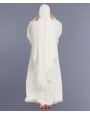 Maryam 2 Piece Set Abaya - White