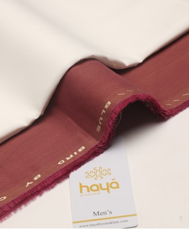 HAYA MEN UNSTITCHED 2 PC 