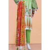 Green Zigzag Lawn 2 Pc Unstitched 