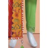 Green Zigzag Lawn 2 Pc Unstitched 