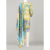 YELLOW MOTIF LAWN PRINTED 3PC UNSTICHED