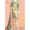 SOFT PEACH PRINTED LAWN UNSTITCHED 3 PC