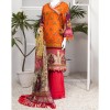 Solid Rust 2 Pc Unstitched 