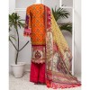 Solid Rust 2 Pc Unstitched 