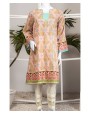 Peach 1 Pc Unstitched