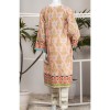 NUDE PEACH-WOMAN KURTI LAWN PRINTED 1 PC UNSTITCHED