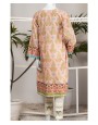Peach 1 Pc Unstitched
