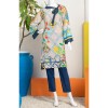 BLUE MIST - WOMAN KURTI LAWN PRINTED 1 PC UNSTITCHED