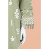 Moss Green Chikankari 2 Pc Unstitched 