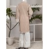 Cream Chikankari 2 Pc Unstitched 