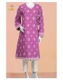 Magenta Chikankari 2 Pc Unstitched