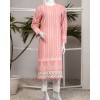 Peach Chikankari 2 Pc Unstitched 