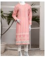Peach Chikankari 2 Pc Unstitched 