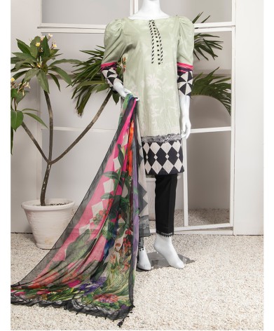 Green Spree 2 Pc Unstitched 