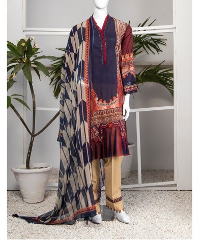 Savanna Lawn 2 Pc Unstitched 