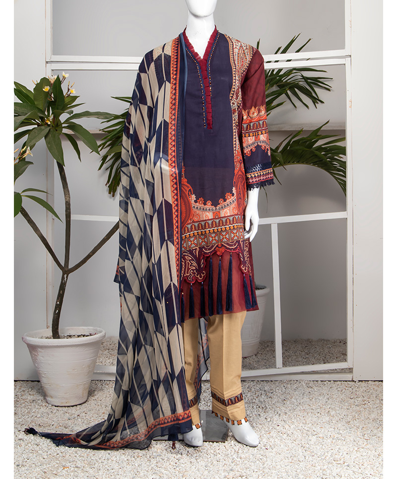 Savanna Lawn 2 Pc Unstitched 
