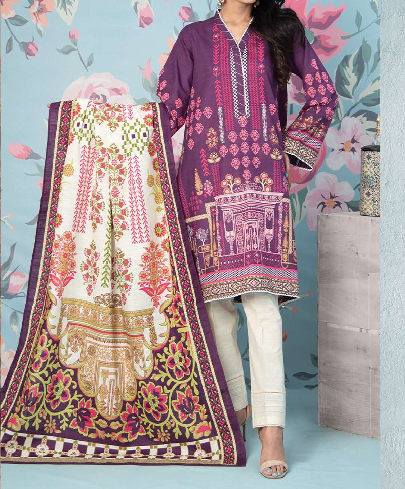 Haya Khaddar 3 Piece Unstitiched Suit