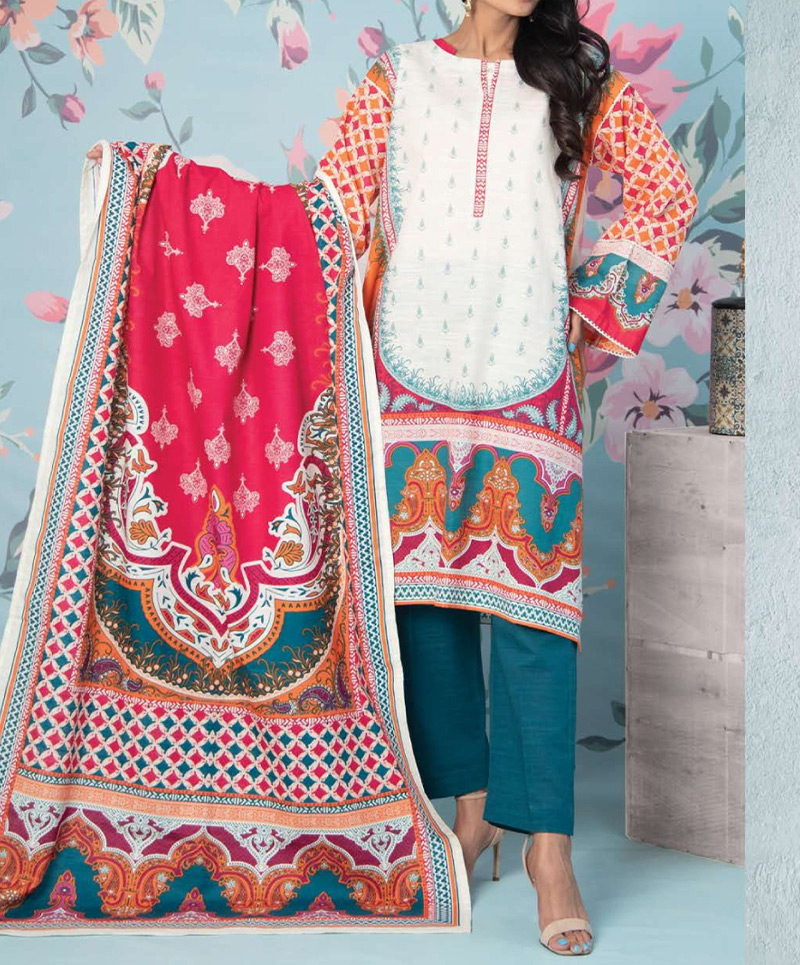 Haya Khaddar 3 Piece Unstitiched Suit