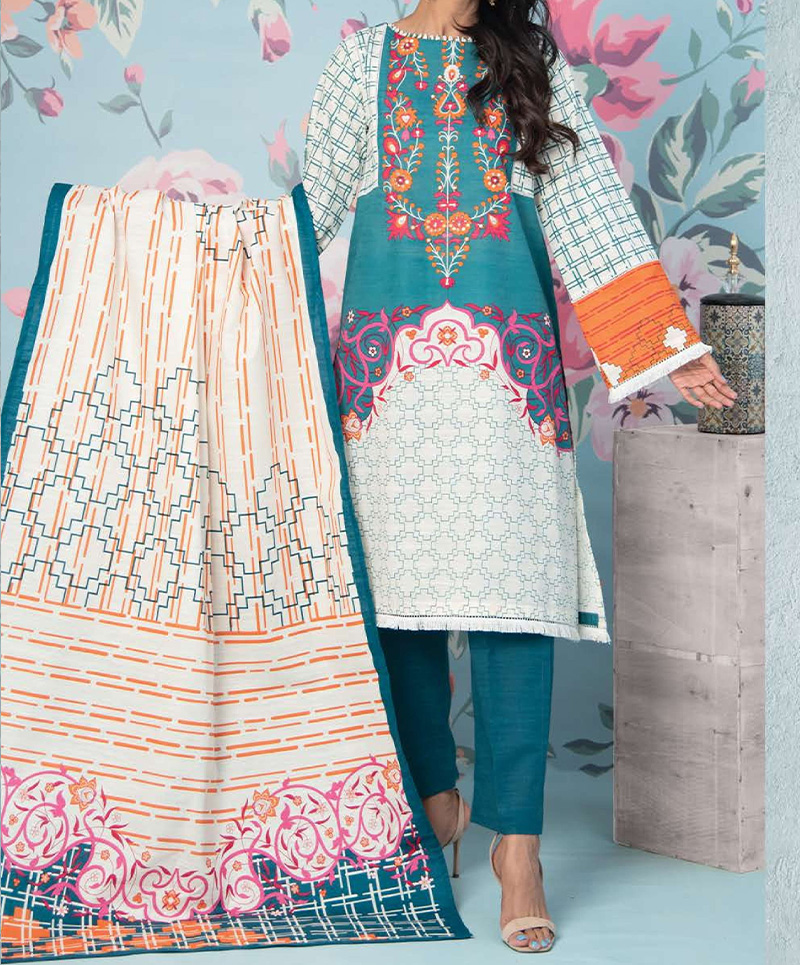 Haya Khaddar 3 Piece Unstitiched Suit