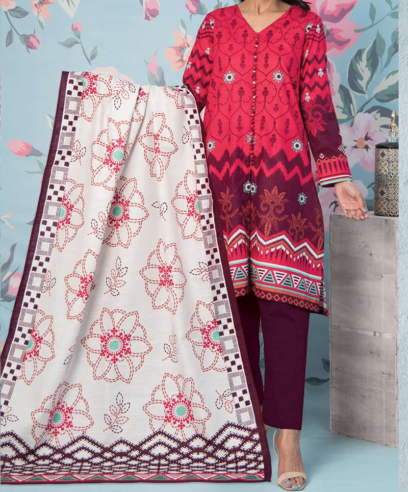 Haya Khaddar 3 Piece Unstitiched Suit