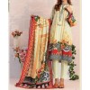 Haya Khaddar 3 Piece Unstitiched Suit Yellow