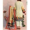 Haya Khaddar 3 Piece Unstitiched Suit Yellow