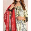 Haya Printed 3 Piece Unstitched Suit