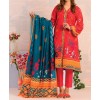 Haya Khaddar 3 Piece Unstitiched Suit Red