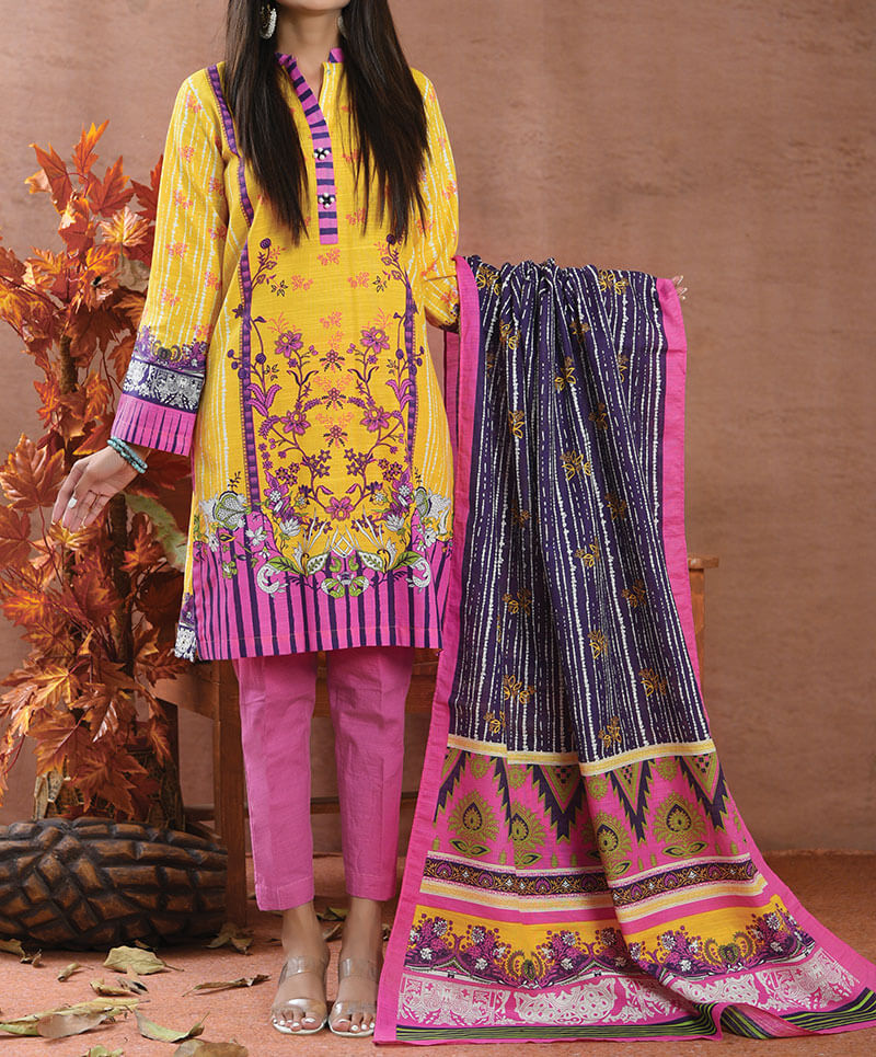 Haya Khaddar 3 Piece Unstitiched Suit