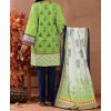 Haya Khaddar 3 Piece Unstitiched Suit Green