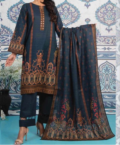 Haya Khaddar 3 Piece Unstitiched Suit