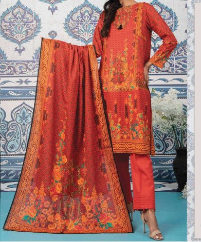 Haya Khaddar 3 Piece Unstitiched Suit